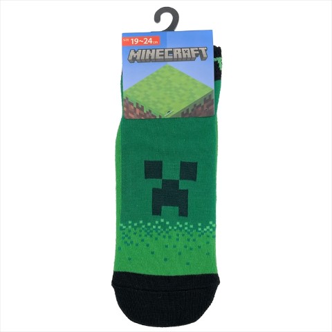 【Minecraft】クリーパーGR靴下 19-24cm