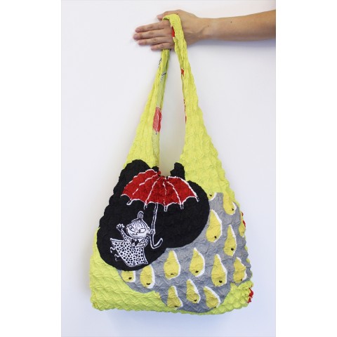 【ムーミン】エコバッグ　傘とリトルミィ　1　Shibori Bag