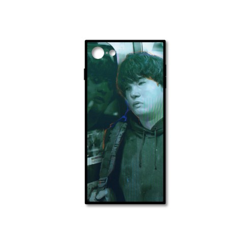 【岡崎体育】スクエア背面ガラスiPhoneケース（iPhone7/8/SE)