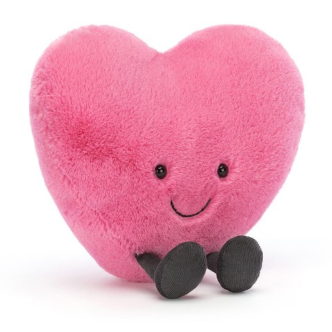 【JELLYCAT】Amuseable Pink Heart Large