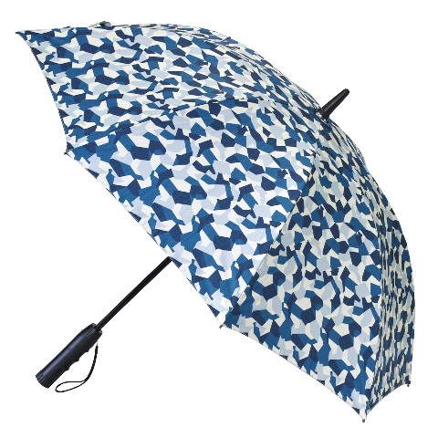 【扇風機付き日傘】ファンファンパラソル アイスブルー 60cm