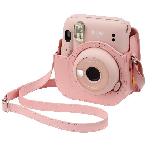 チェキinstax mini 11専用カメラケース  Pink