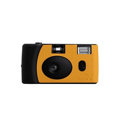 【ヤシカ】YASHICA MF-1 Snapshot Art Camera（Black and Orange）
