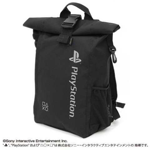 【プレイステーション】ロールトップバックパック “PlayStation”
