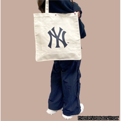 【MLB】キャンバストートバッグ キナリ ニューヨーク・ヤンキース