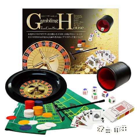 Gambling House カジノ7ゲームセット / 雑貨通販 ヴィレッジヴァンガード公式通販サイト
