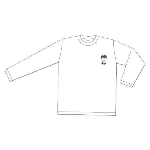 【石谷春貴】ロングスリーブTシャツ ホワイト（XLサイズ）