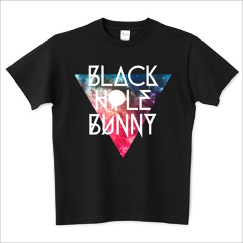 【BLACK HOLE BUNNY】▼Tシャツ ブラック（Mサイズ）