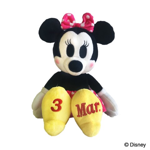【Disney アニバーサリー】ミニーマウス　3月