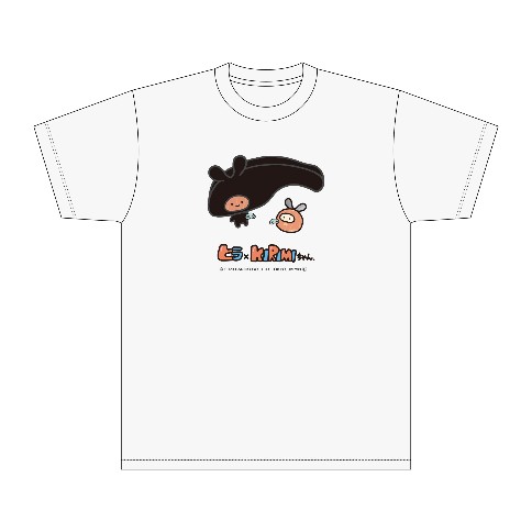 【ヒラ×KIRIMIちゃん.】Tシャツ KIRIMIちゃん.ヒラとヒラKIRIMIちゃん.（XLサイズ）