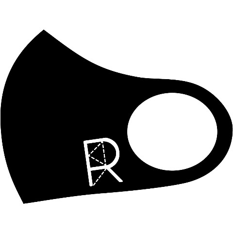 【R Sound Design】マスク（ブラック）