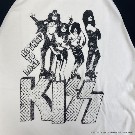 【バンド】KISS ラグランロングTシャツ A柄（Lサイズ）