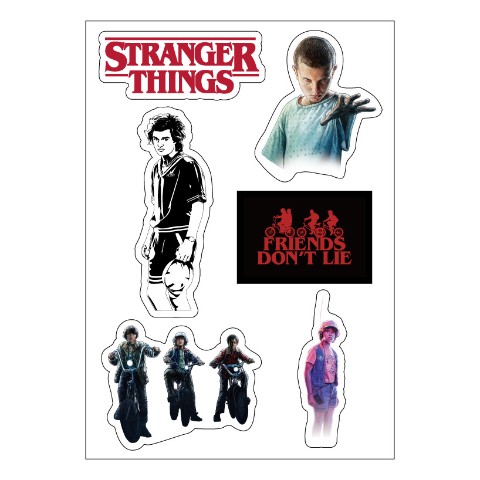 【STRANGER THINGS】 A5 sticker sheet/2【ストレンジャーシングス】